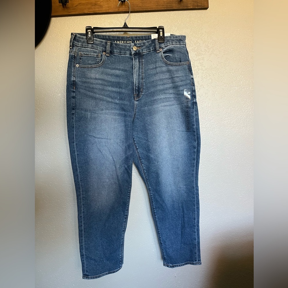 American Eagle NEW Stretch Curvy Mom Jean